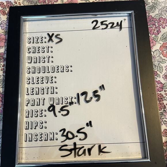 Stark X side slit cotton pant in Charcoal - size XS - Picture 8 of 8